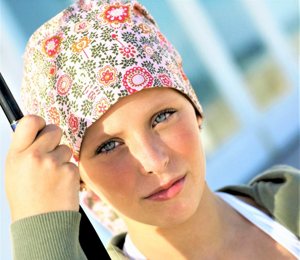 Los pañuelos oncológicos para los más pequeños incorporan diseños vivaces y divertidos